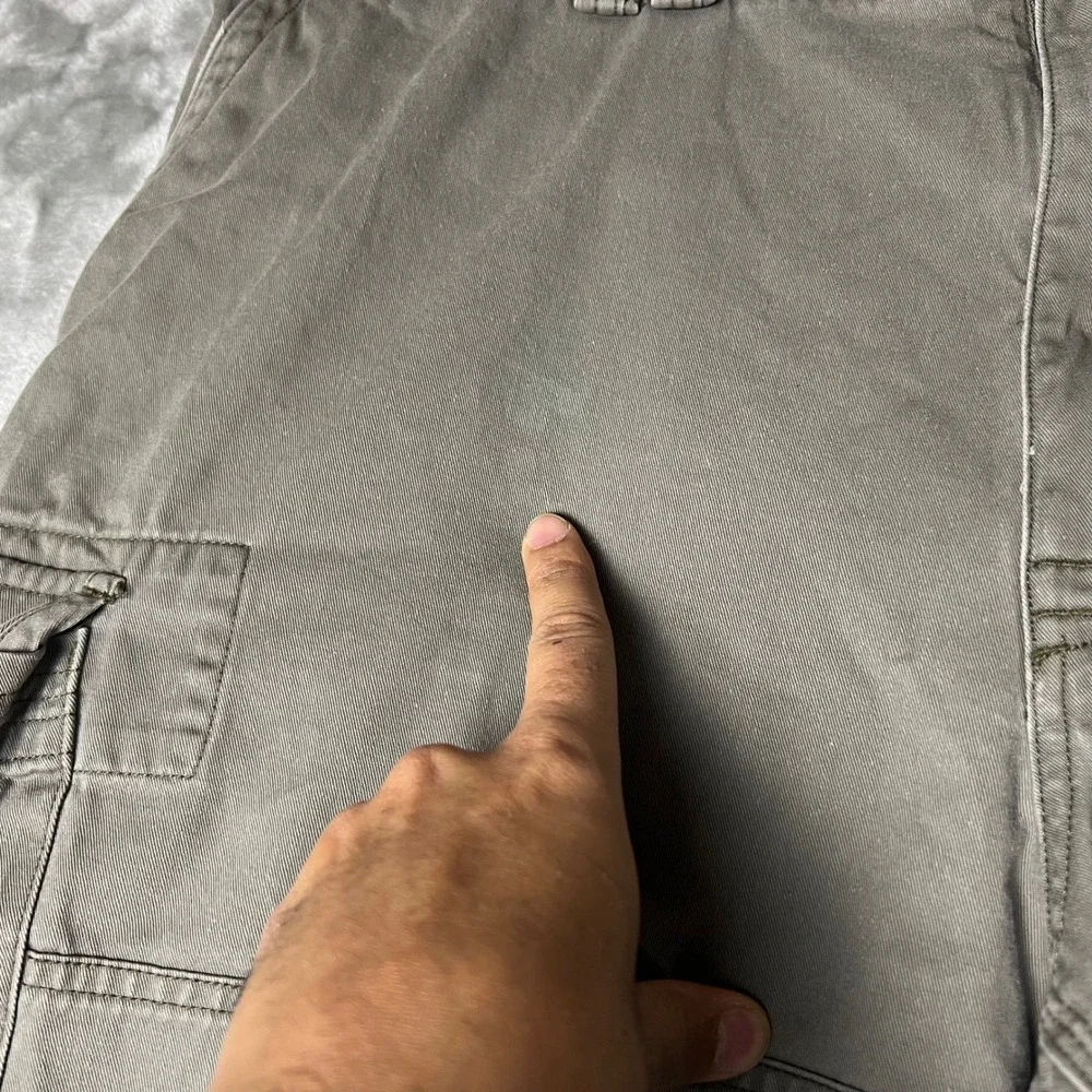 Polo Ralph Lauren Classic Chino Cargo Shorts Men Size 40 Olive Green Khaki